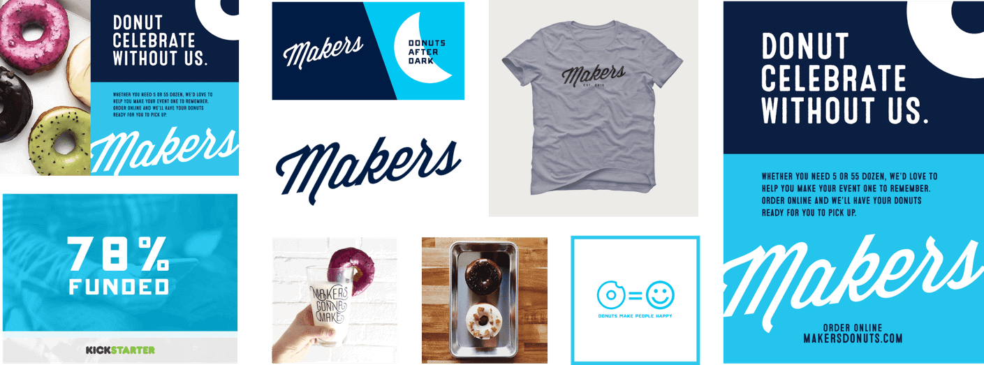 Makers Donuts Brand Identity
